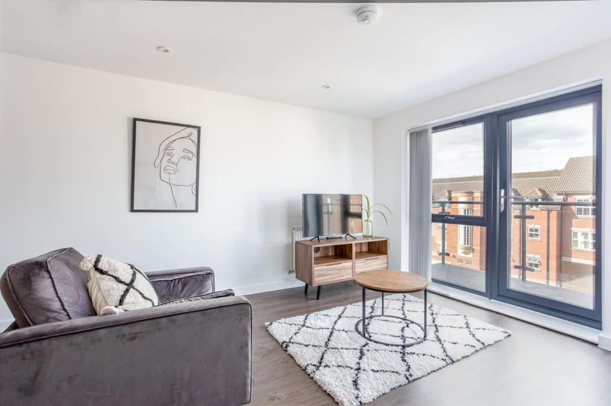 Stay Zeni, Ouse Court York Contemporary 2 Bed Flat Exterior foto