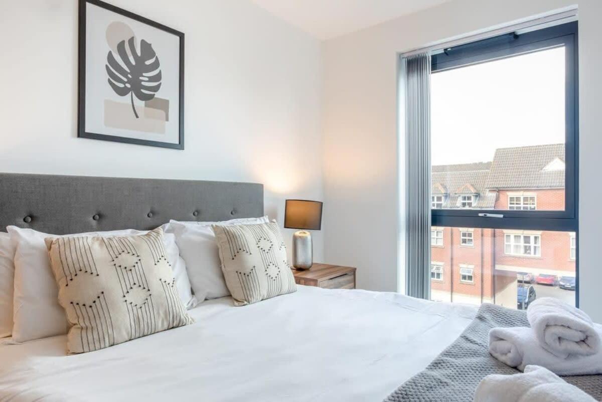 Stay Zeni, Ouse Court York Contemporary 2 Bed Flat Exterior foto